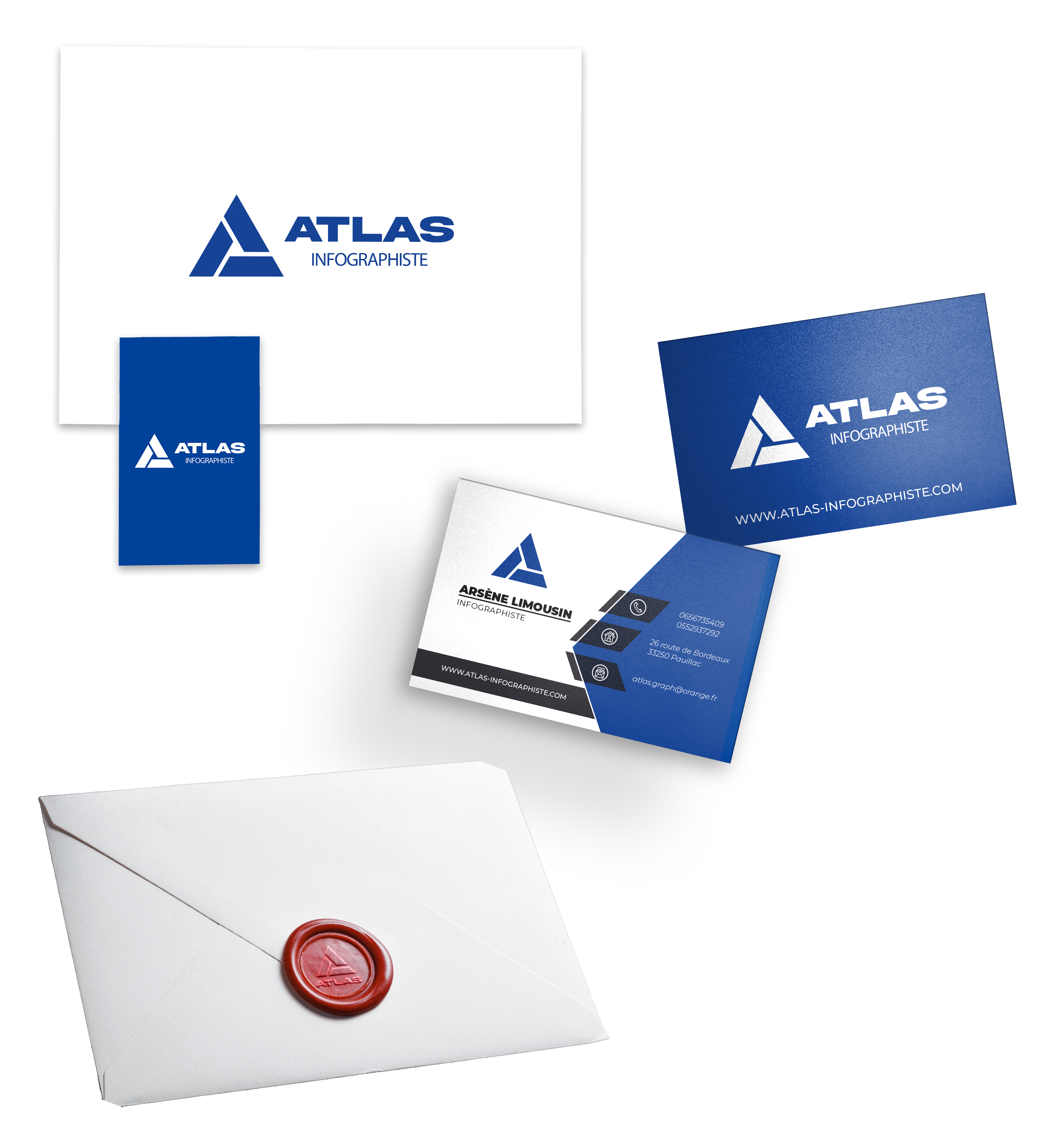 Atlas Logo + carte de visite