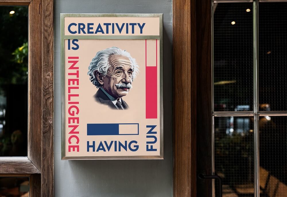 Affiche Einstein