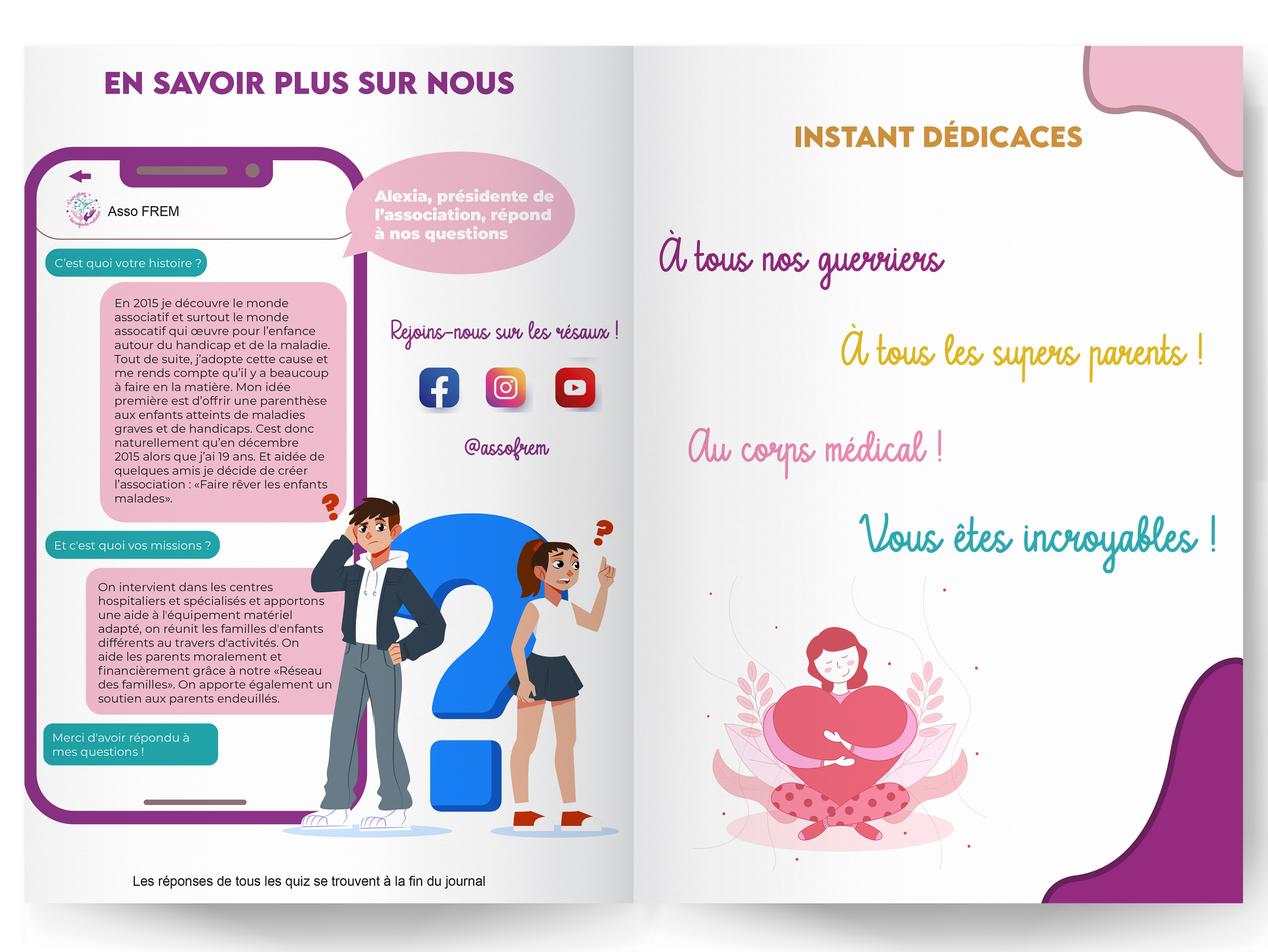 Page 4-5 Journal de bord pour enfants