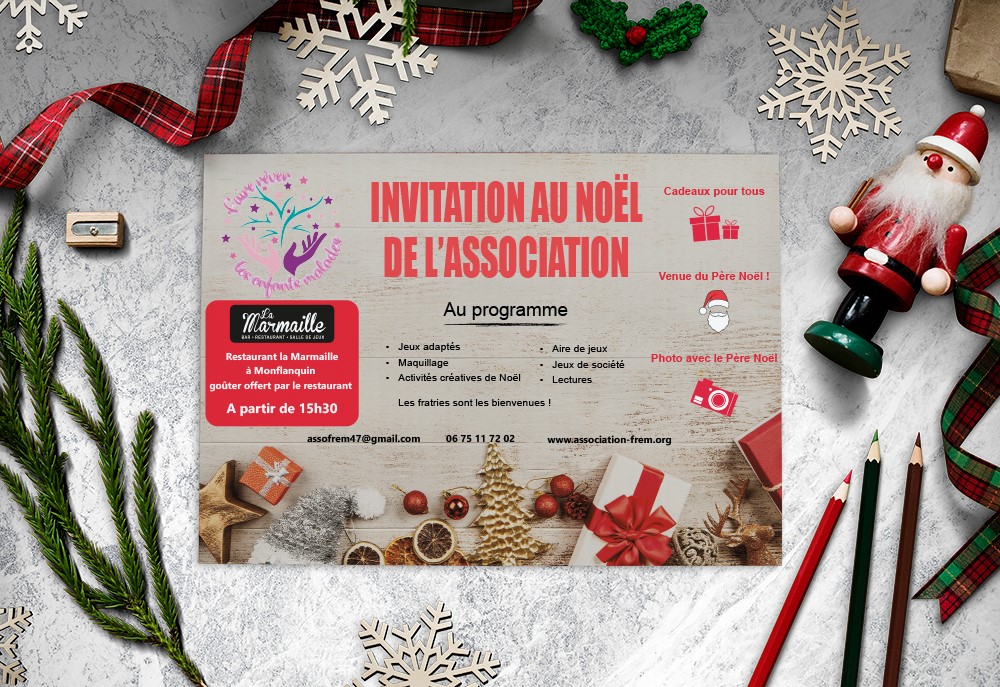 Invitation Noël asso FREM